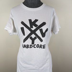 Kyiv Hardcore Ukraine Support T-Shirt Women's Size L NEW!